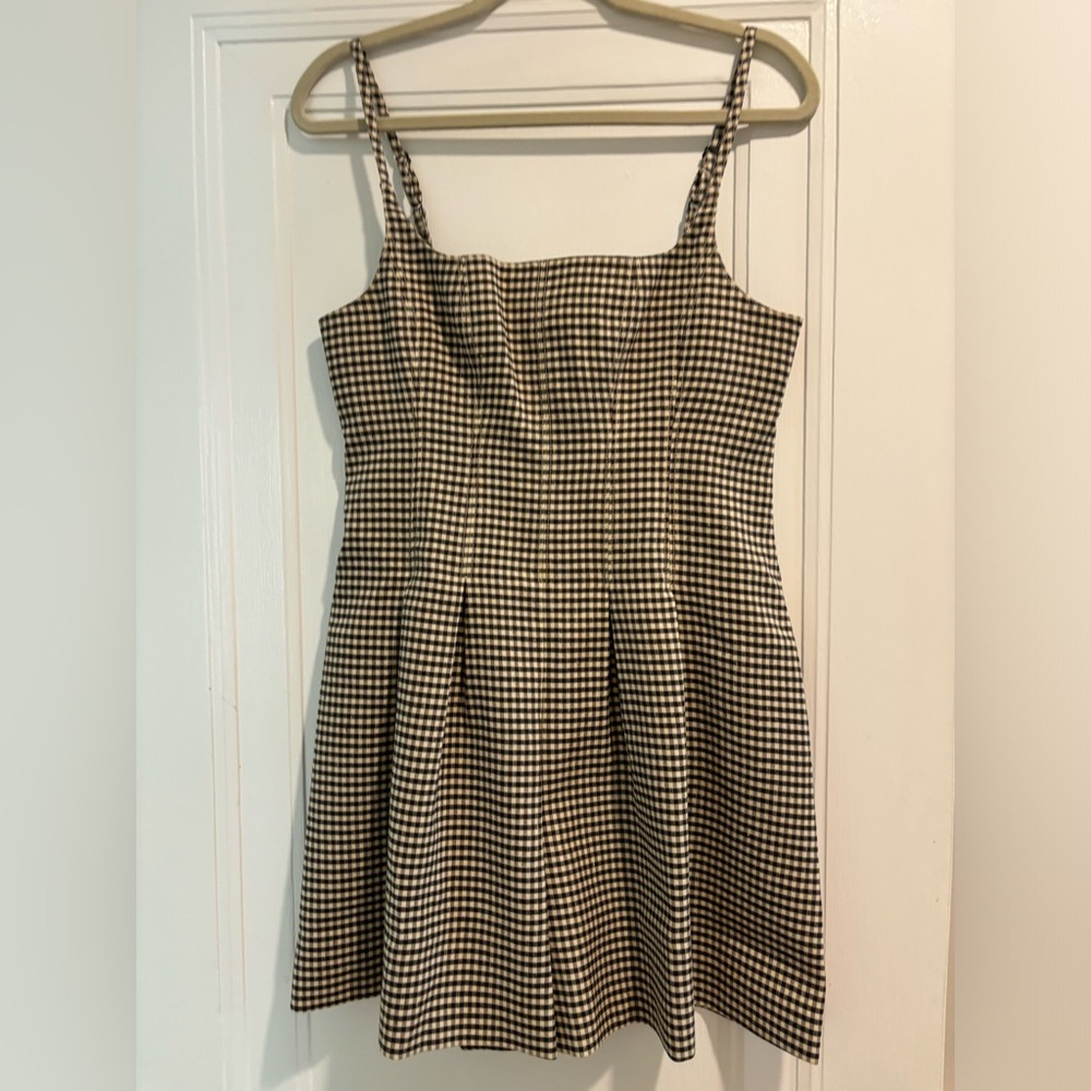 NWT Rebecca Taylor Spring Check Gingham Romper